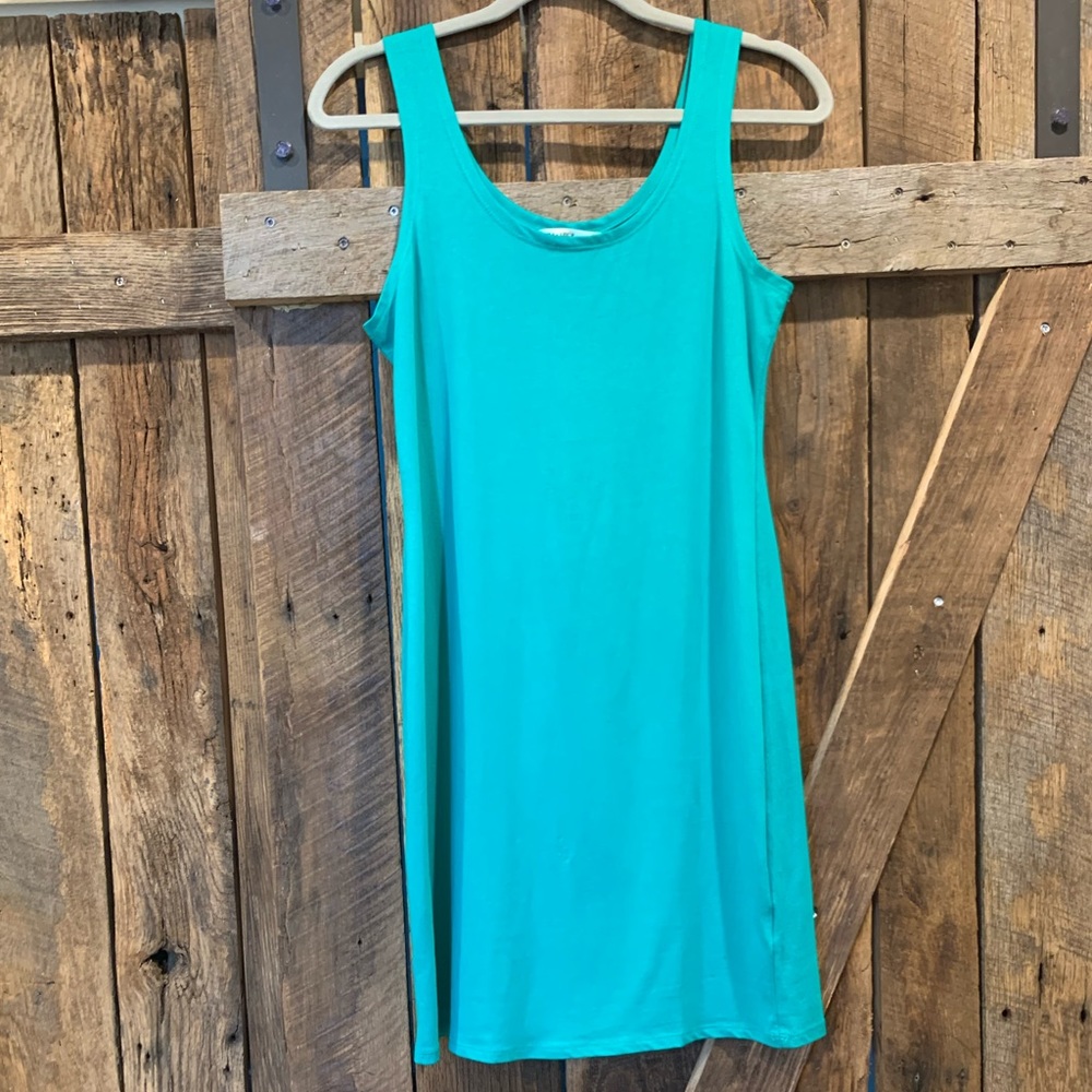 Vera & Lucy turquoise tank top dress